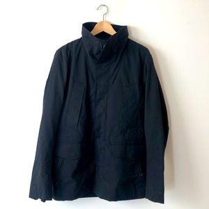 Theory Men's Black overcoat